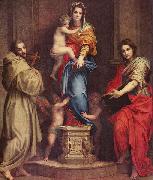 Andrea del Sarto Harpyienmadonna oil painting on canvas